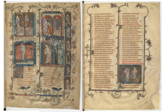 Ms 1126-1127 : Roman de la Rose. Le roman de la Rose, par Guillaume de Lorris et Jean de Meung